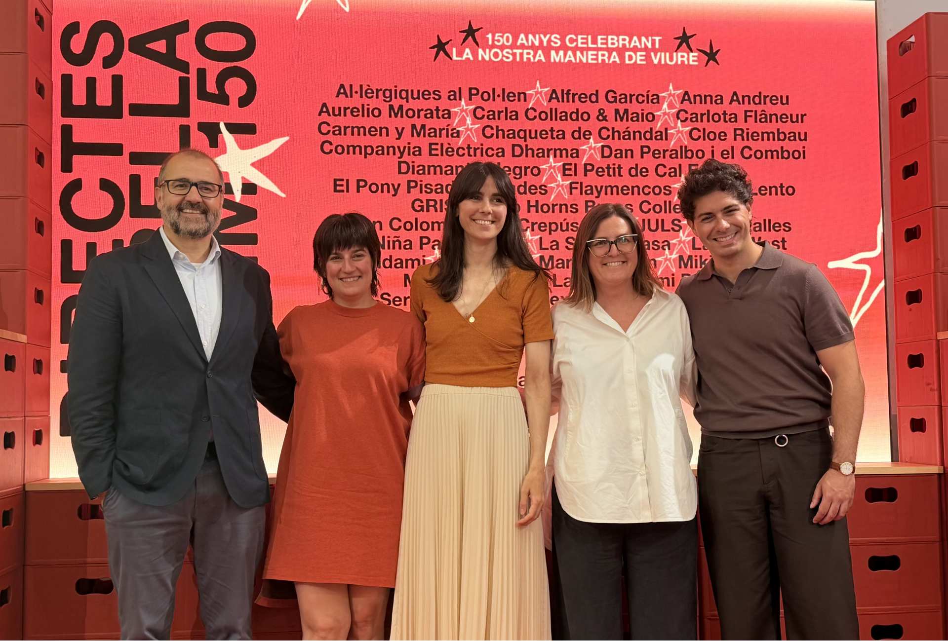 Presentació els 45 concerts en el marc del projecte Directes Estrella Damm 150. (Aina Piñeiro) Presentació els 45 concerts en el marc del projecte Directes Estrella Damm 150. (Aina Piñeiro)