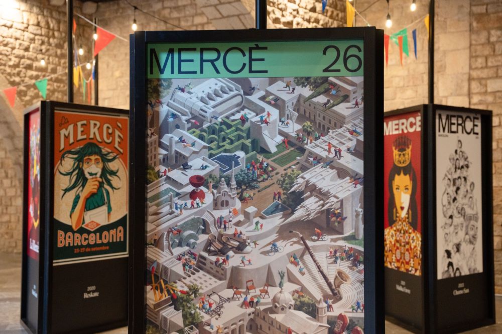 Exposició Moltes Mercès. Els cartells de la Festa Major Exposició Moltes Mercès. Els cartells de la Festa Major