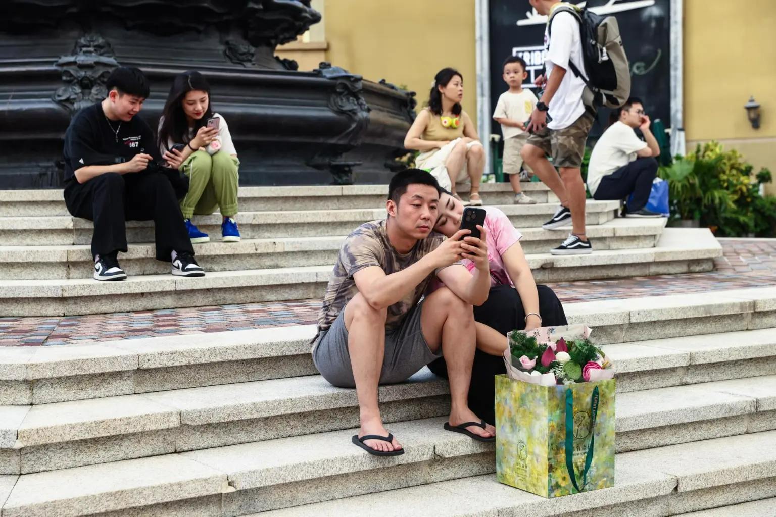 Imatge d’arxiu d’una parella el dia de Sant Valentí
