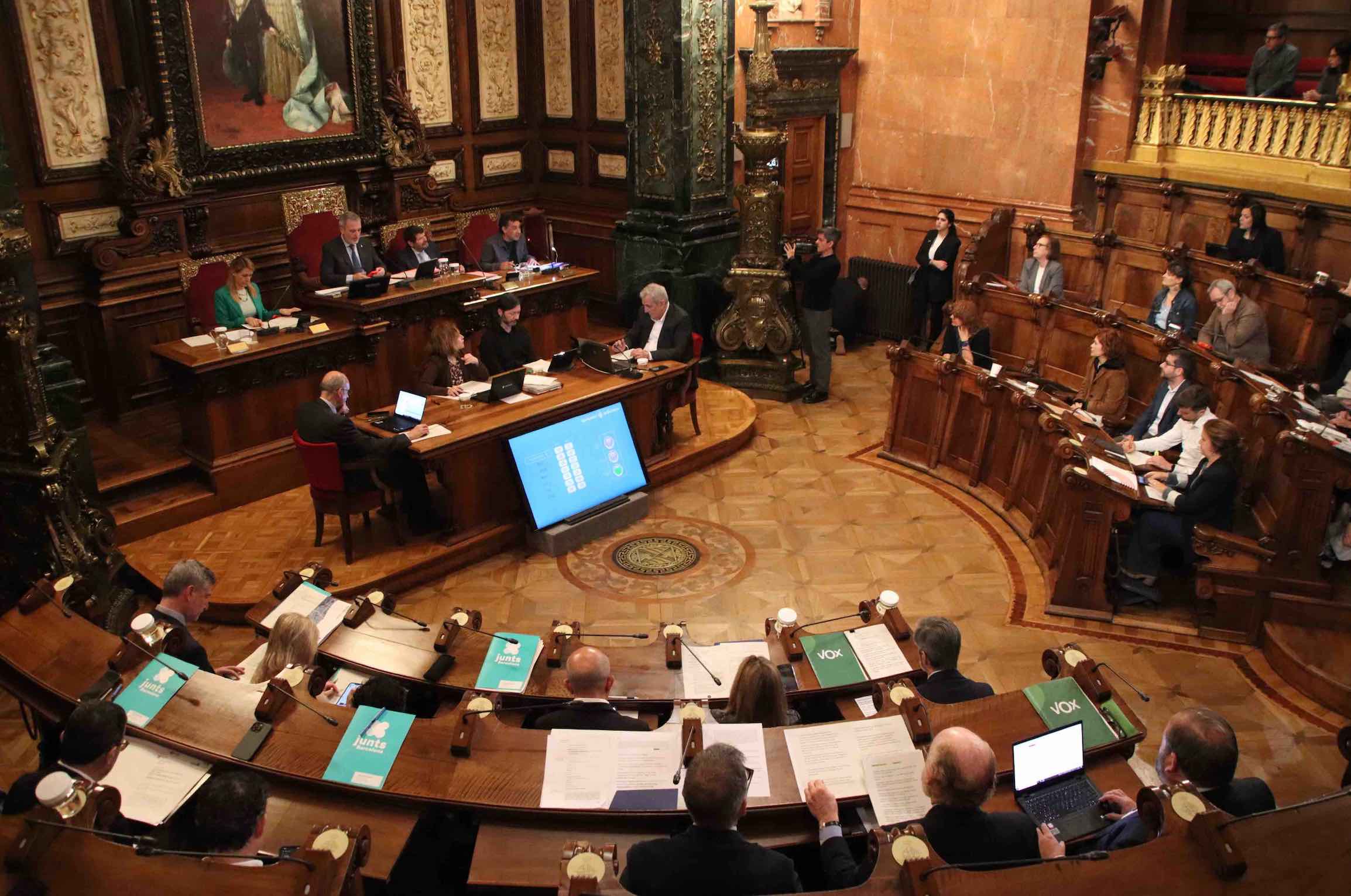 Ple de l'Ajuntament de Barcelona
