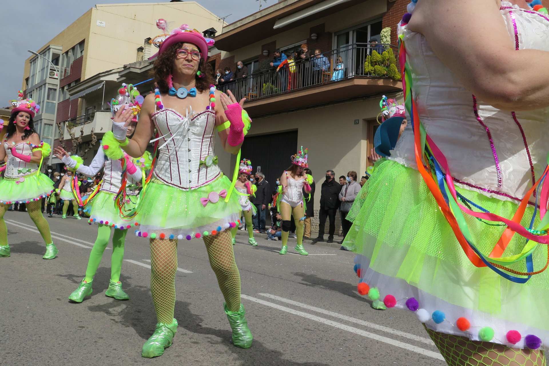 Rua de Carnaval de Santa Margarida i els Monjos l'any 2022