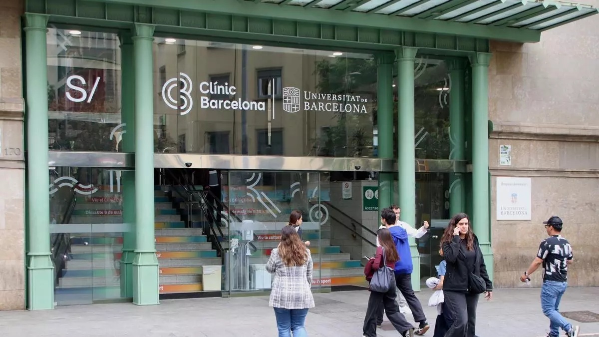 Imatge d'arxiu de l'Hospital Clínic, Barcelona Imatge d'arxiu de l'Hospital Clínic, Barcelona