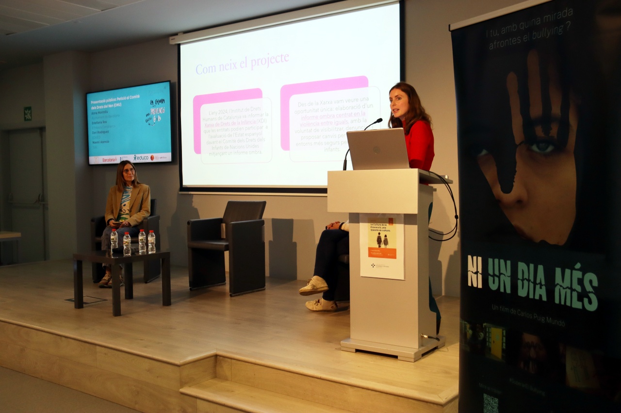 Presentació de la iniciativa per demanar a l’ONU una observació general sobre violència entre iguals en infants i adolescents