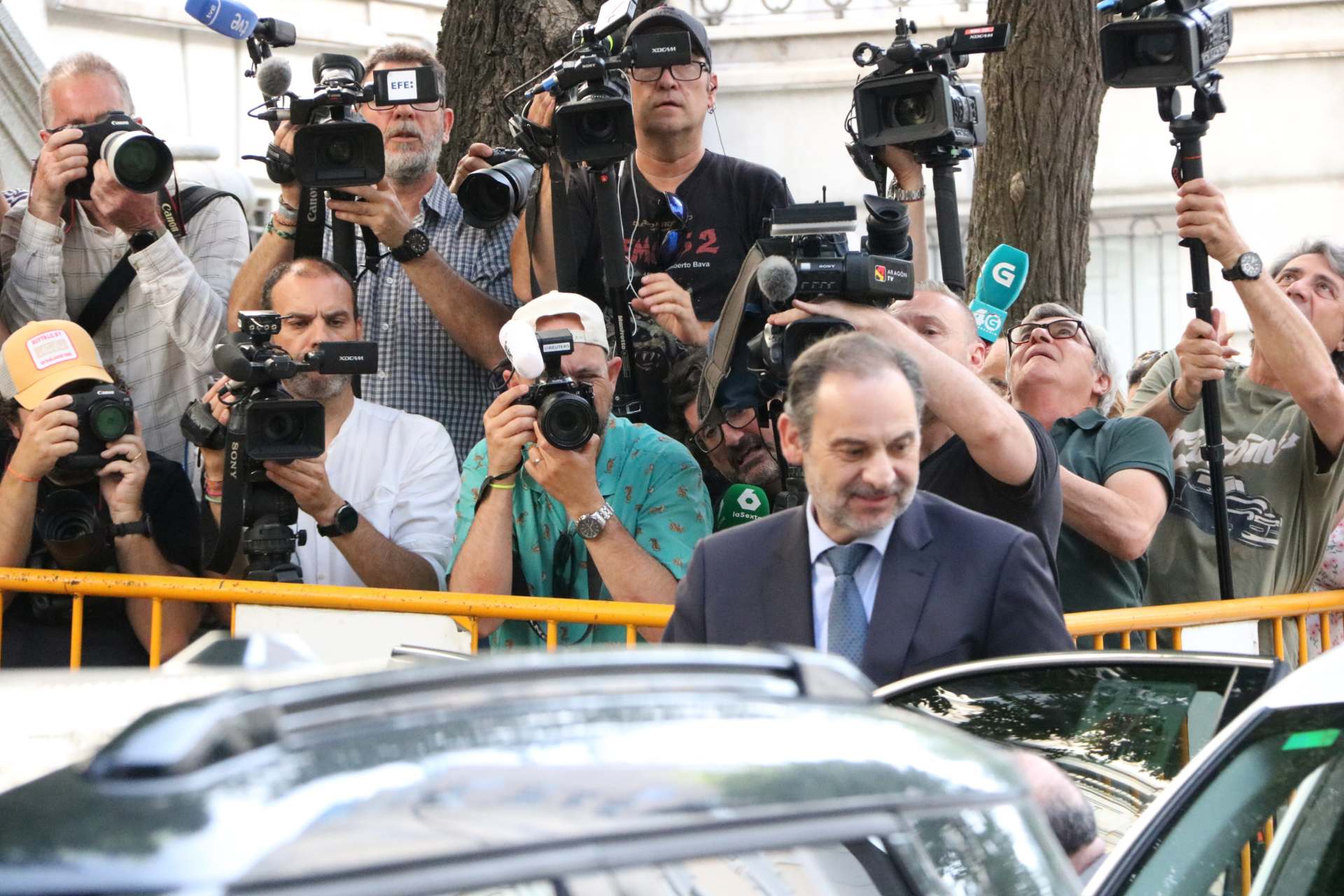 L'exministre José Luís Ábalos, a les portes del Tribunal Suprem, Madrid L'exministre José Luís Ábalos, a les portes del Tribunal Suprem, Madrid