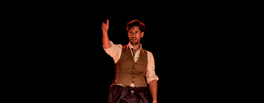 Juan Diego Botto representant 'Una noche sin luna' Juan Diego Botto representant 'Una noche sin luna'