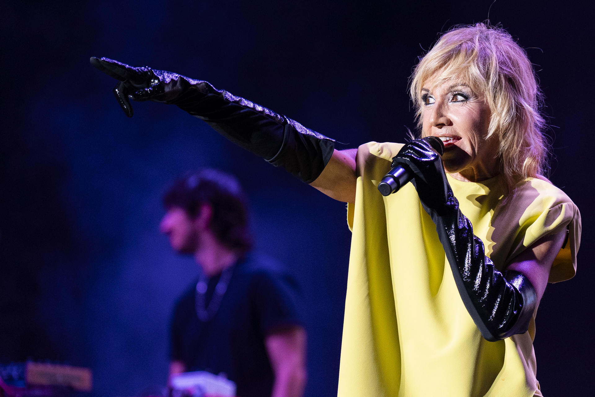 Ana Torroja va repassar tots els seus èxits musicals Ana Torroja va repassar tots els seus èxits musicals