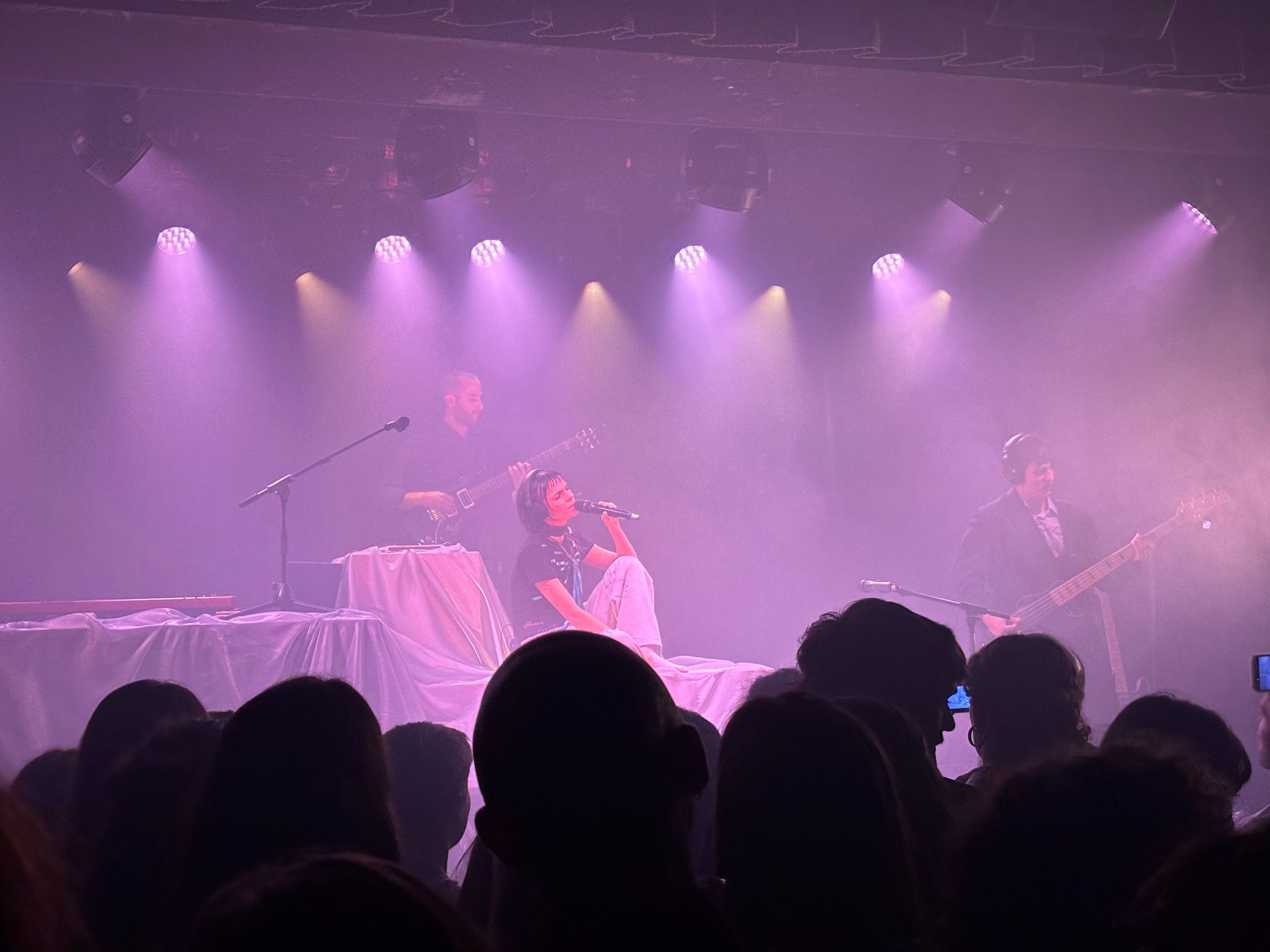 La cantant Ven'nus a la Sala Apolo, Barcelona