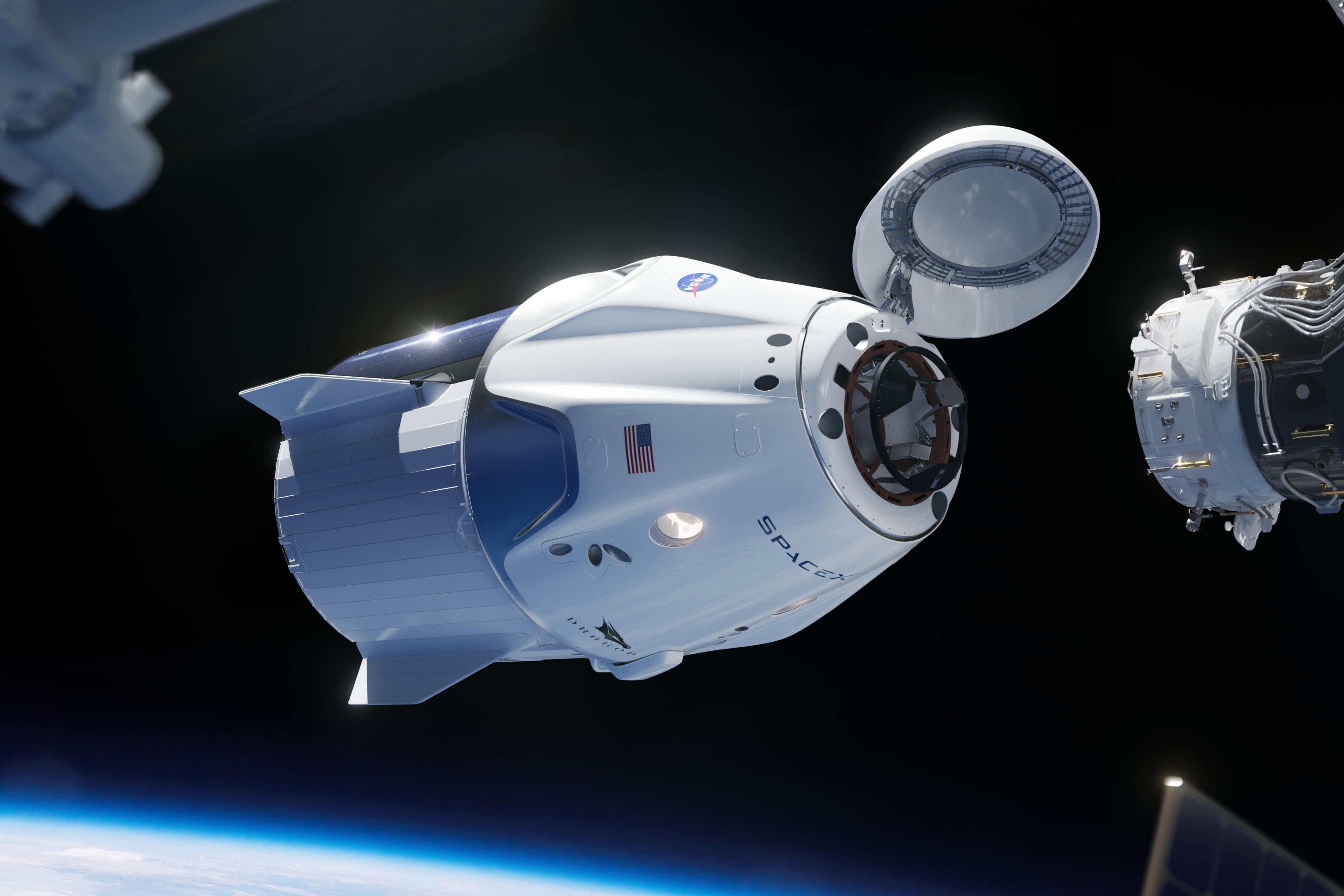 La càpsula Dragon Endeavour de la companyia SpaceX ha arribat a l'Estació Espacial Internacional (EEI) amb dos astronautes de la NASA, Robert Behnken i Doug Hurley, a bord