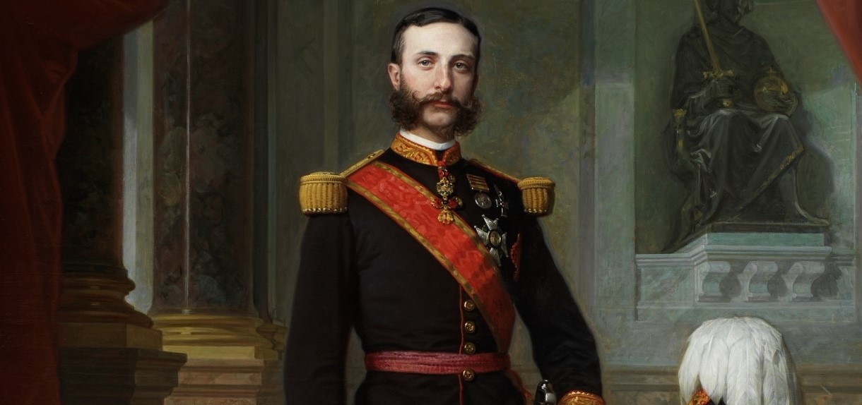 Coloms missatgers per l’arribada d’Alfons XII