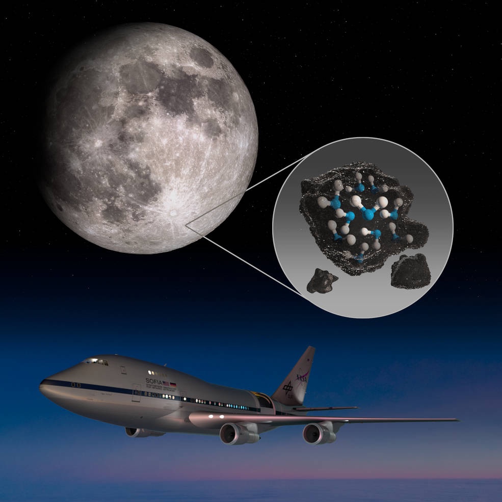 La NASA troba aigua a la Lluna
