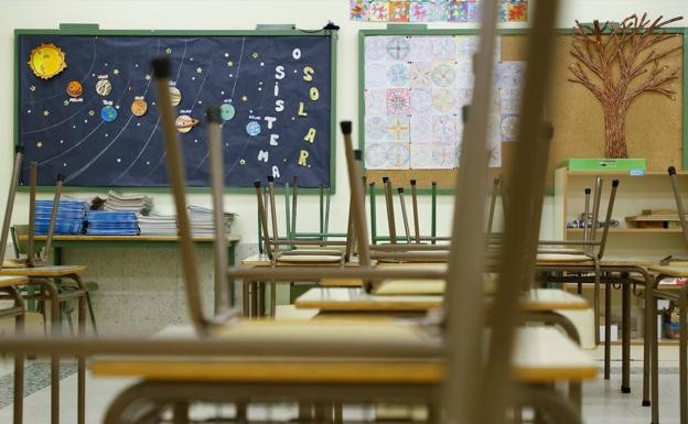 Escola tancada pel coronavirus