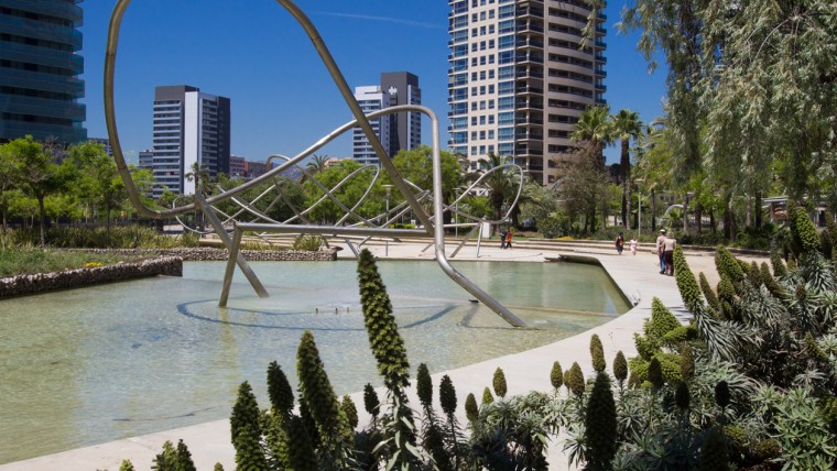 Parc de Diagonal Mar a prop del Fòrum