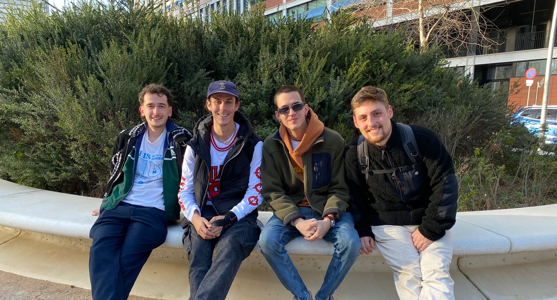 D'esquerra a dreta: Oriol De Ramón, Pau Samper, Adrià Reig i Xavier Coca D'esquerra a dreta: Oriol De Ramón, Pau Samper, Adrià Reig i Xavier Coca