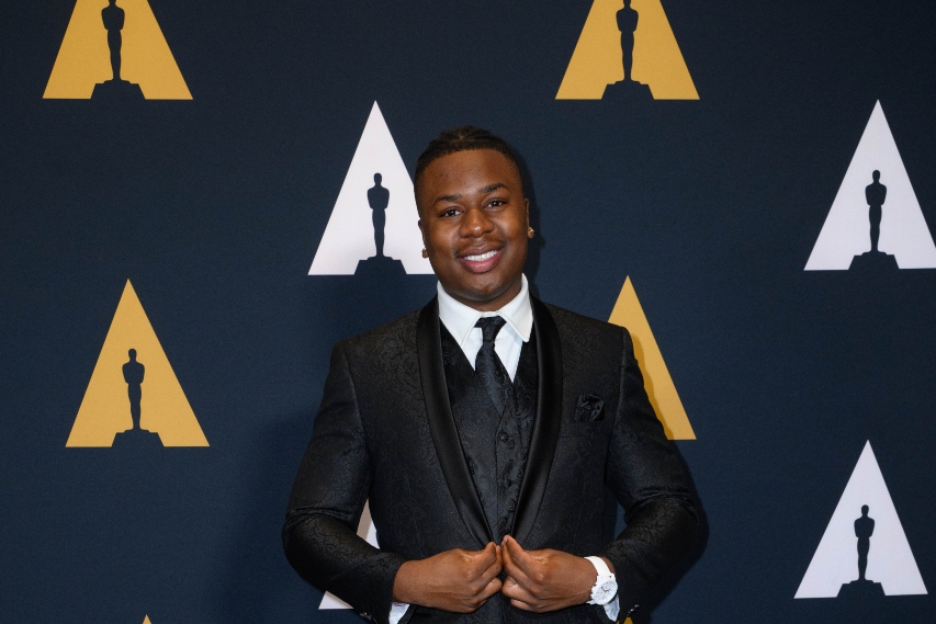 Jonathan Peter a la gala dels Oscars el passat diumenge