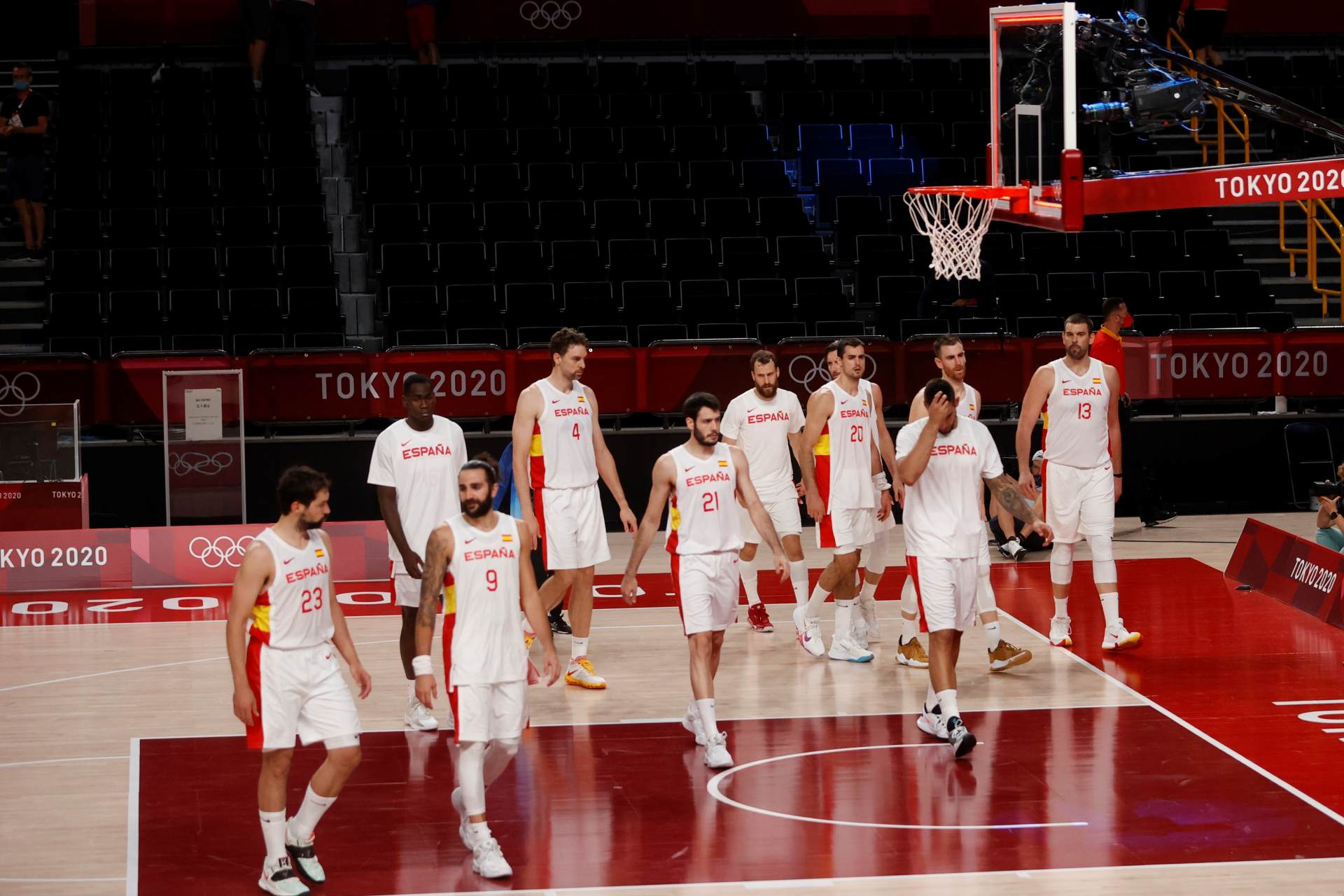 Espanya busca una improbable medalla després de la caiguda a quarts als JJOO de fa tres estius Espanya busca una improbable medalla després de la caiguda a quarts als JJOO de fa tres estius