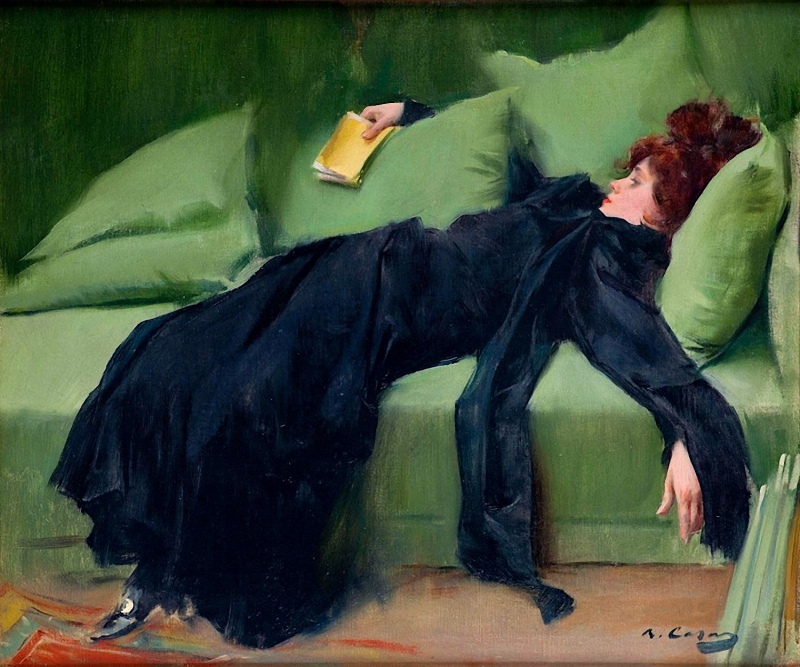 'Jove decadent' per Ramon Casas