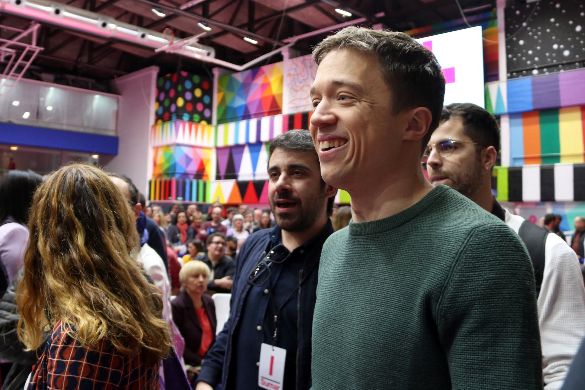 El líder de Más País, Íñigo Errejón, a l’acte de llançament de Sumar