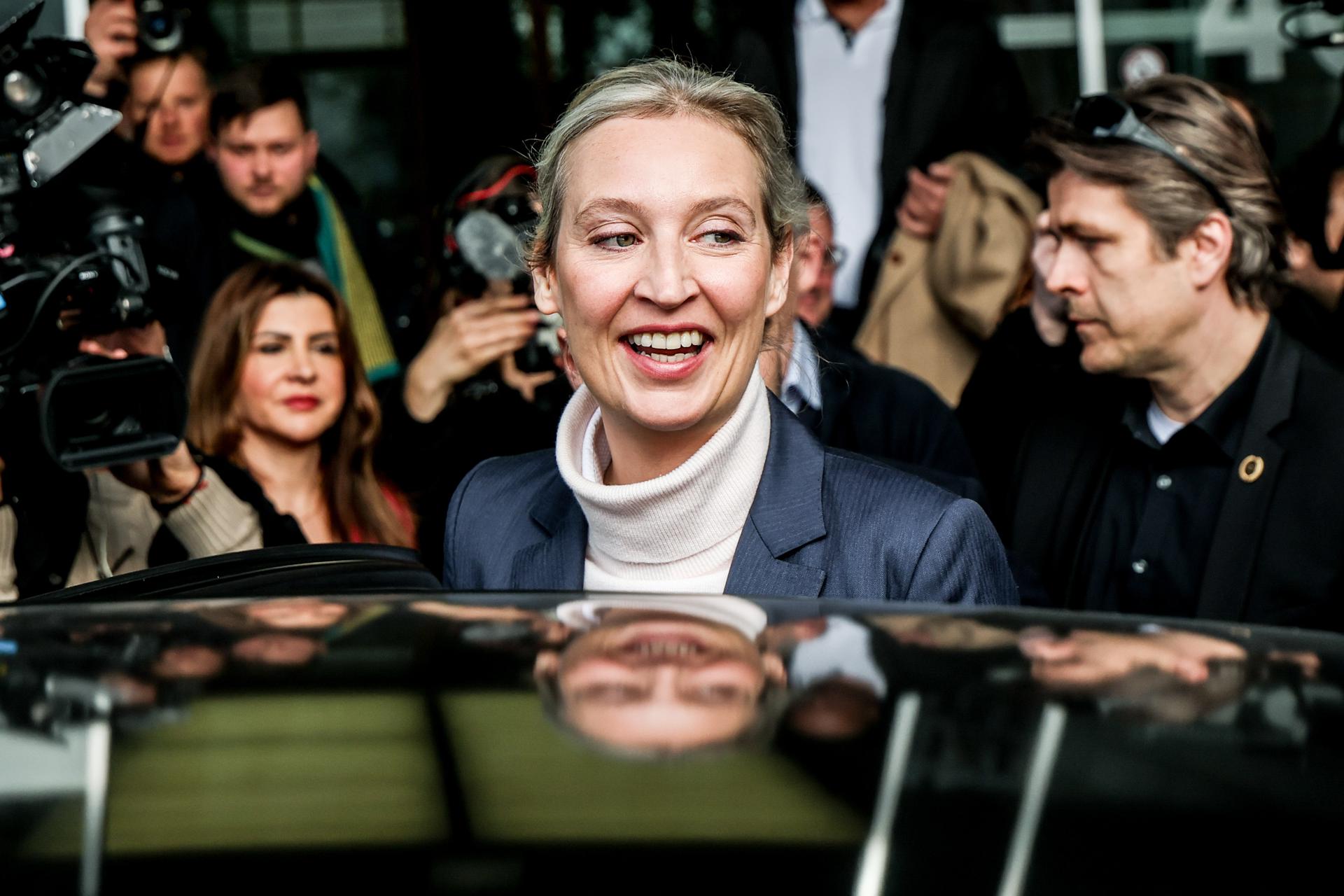 Alice Weidel, la portaveu del partit d'extrema dreta alemany Afd Alice Weidel, la portaveu del partit d'extrema dreta alemany Afd
