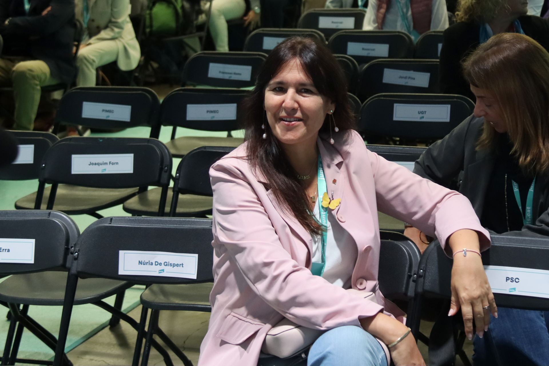 Laura Borràs a un congrés nacional de Junts l'any 2024